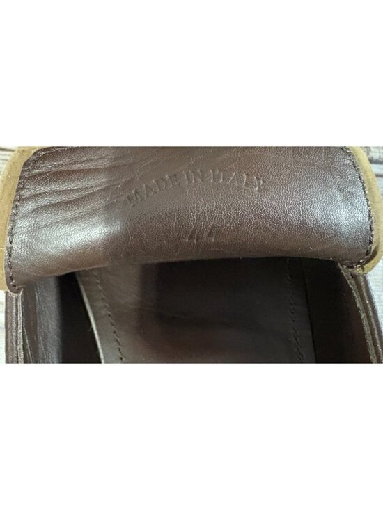 Loro Piana Francis Suede Tassel Dress Shoe size 44 US 11 color brown mspr $1350 main image 10